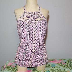 Island Escape halter swim top 16